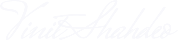 Vinit Shahdeo signature